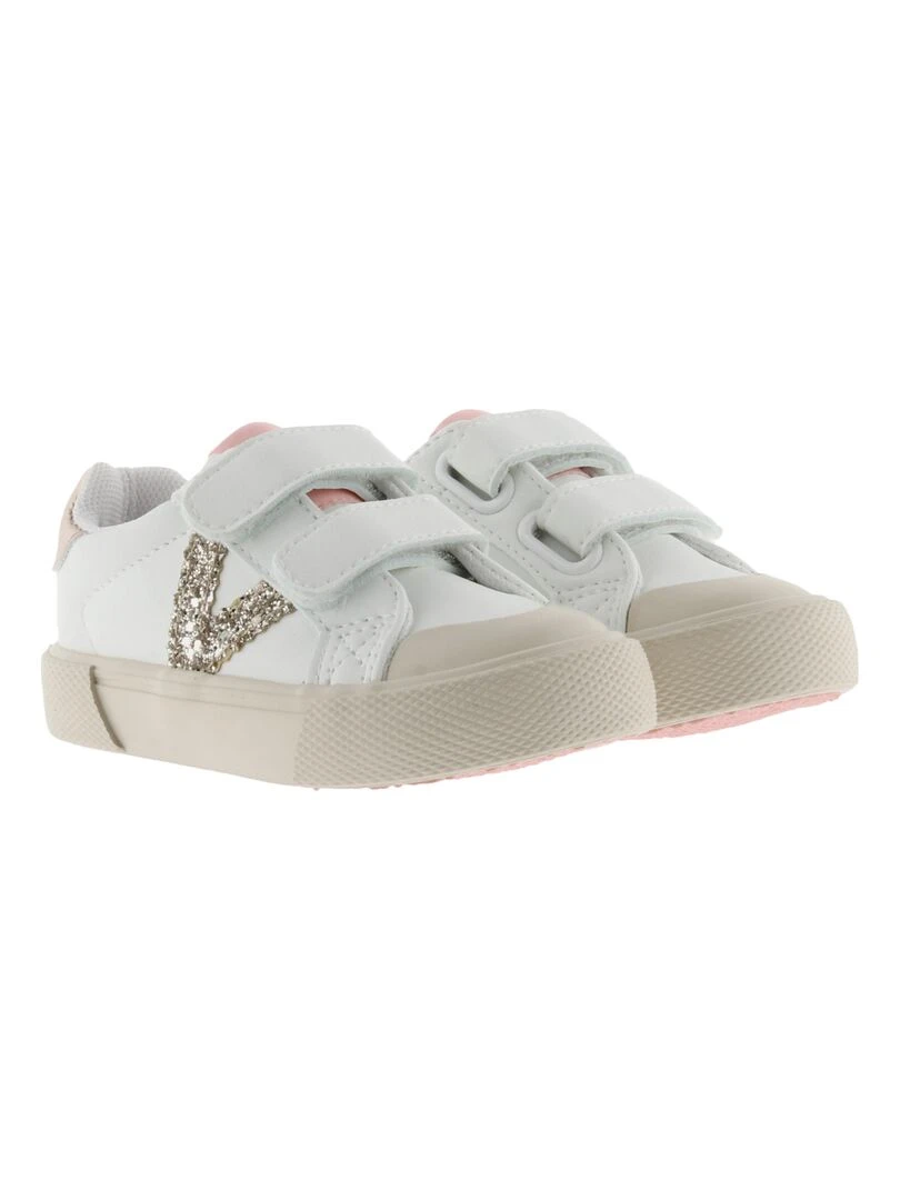 Basket à Scratch Enfant Victoria   Rose