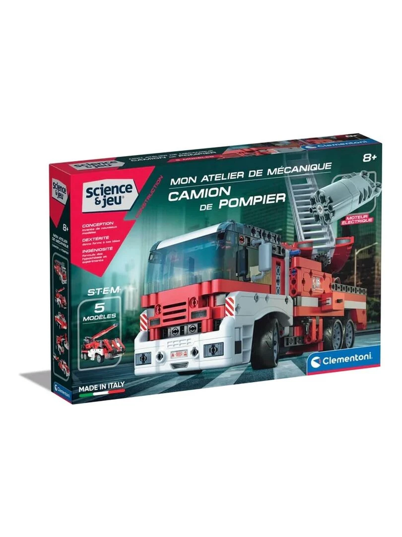 Science & Jeu : Mon atelier de mécanique : Camion de pompier N/A