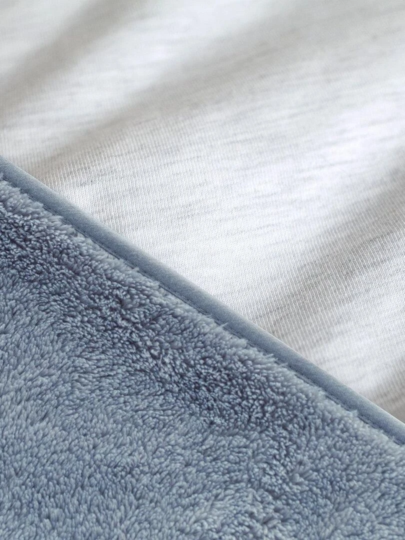 Bemini Poncho de voyage Softy et jersey   Bleu gris