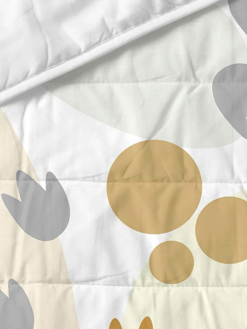 Couvre lit Happydino "Happyfriday"   Blanc