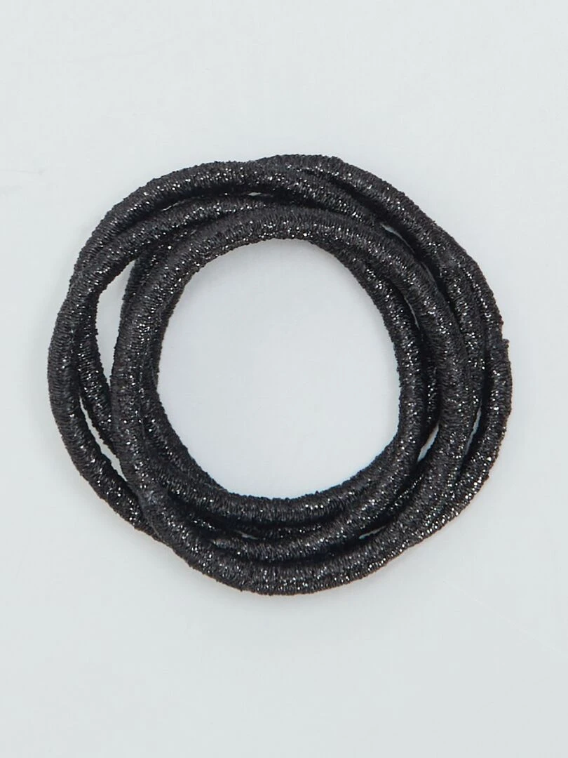 Lot de 15 élastiques Marron