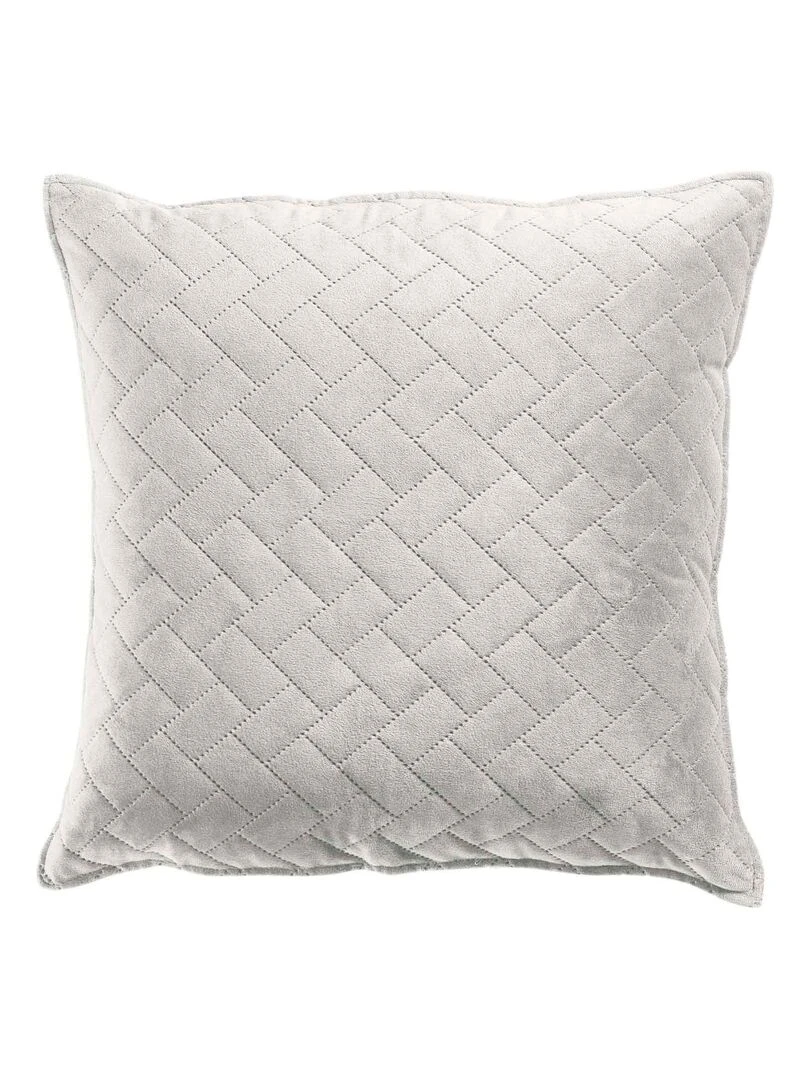 Housse de coussin Belanda gris anthracite