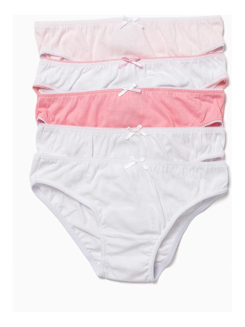 5 Culottes Fille ESSENTIALS LINE Multicolore