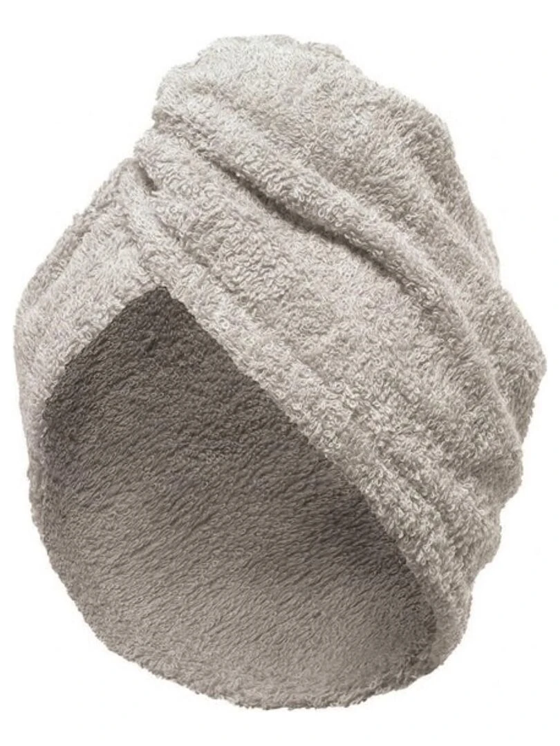 Serviette Sèche Cheveux Blanc Blanc