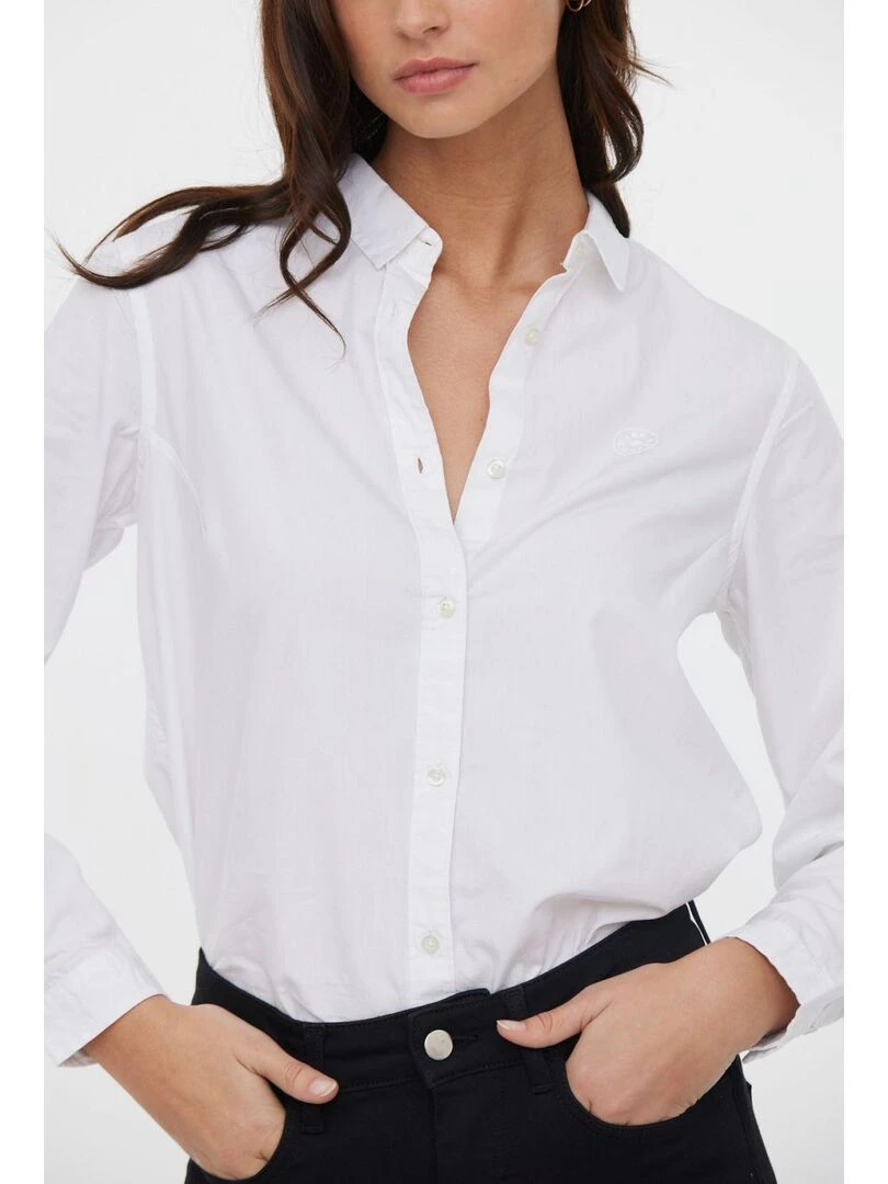 Lee Cooper   Chemise coton regular DAPA   Blanc