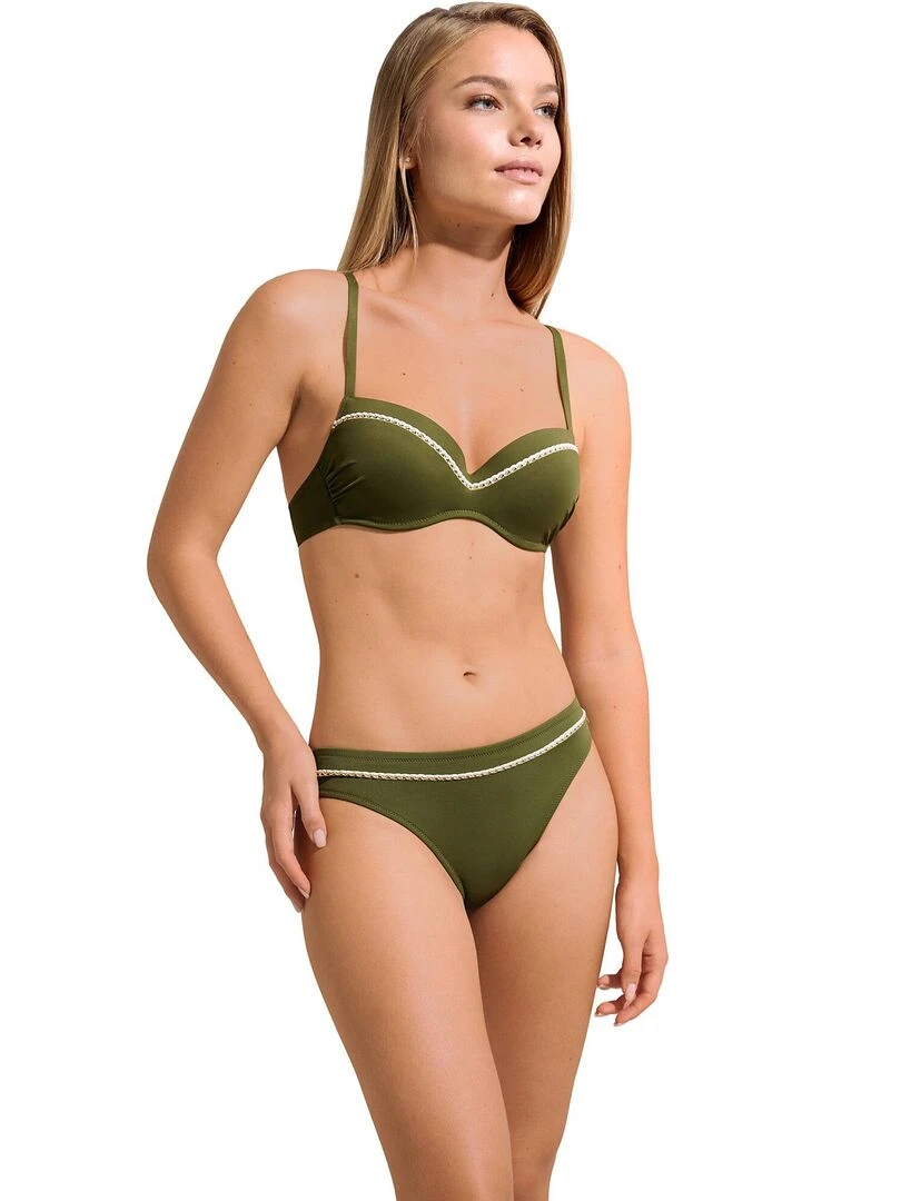 Bas maillot slip de bain Union Island   Vert