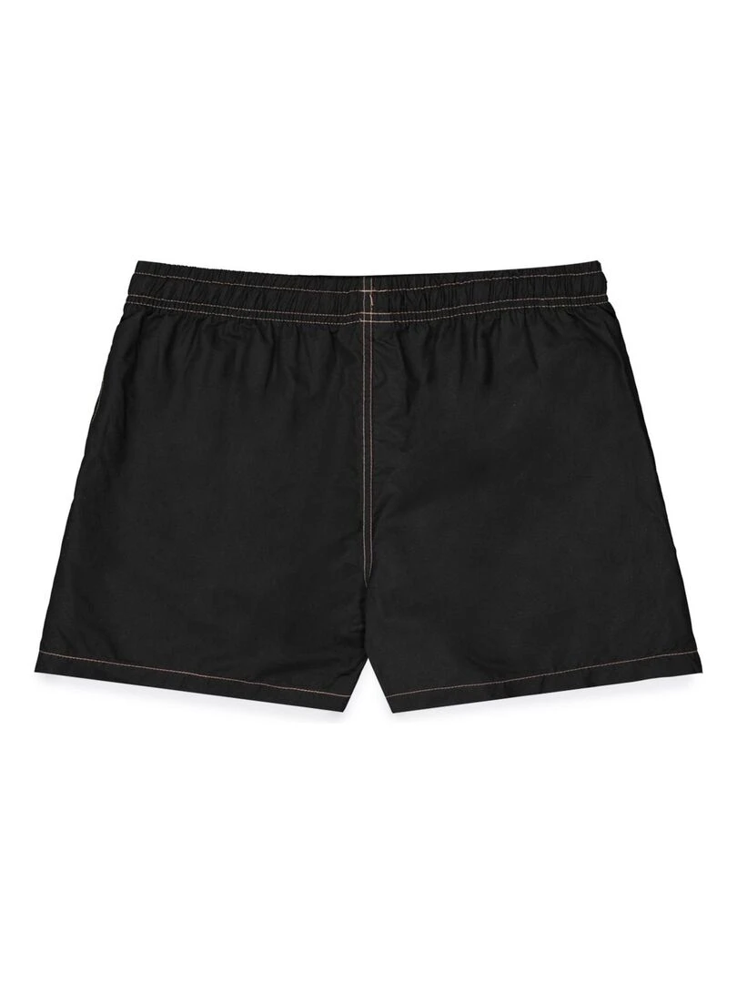 Boardshort court homme ceinture tout élastiquée Freegun Noir