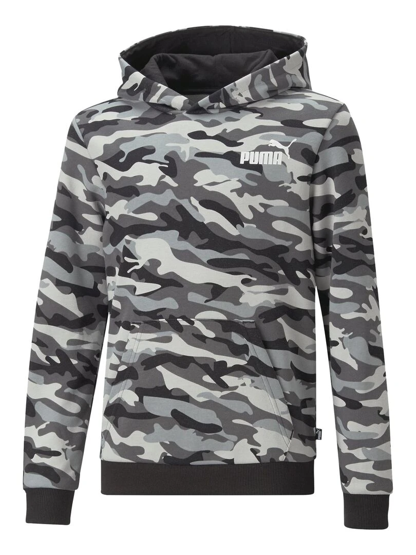 Sweat à Capuche Enfant Puma Ess+ Camo Marron