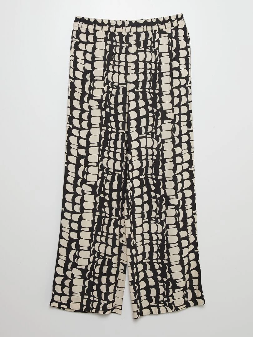 Pantalon large 'JDY' Noir