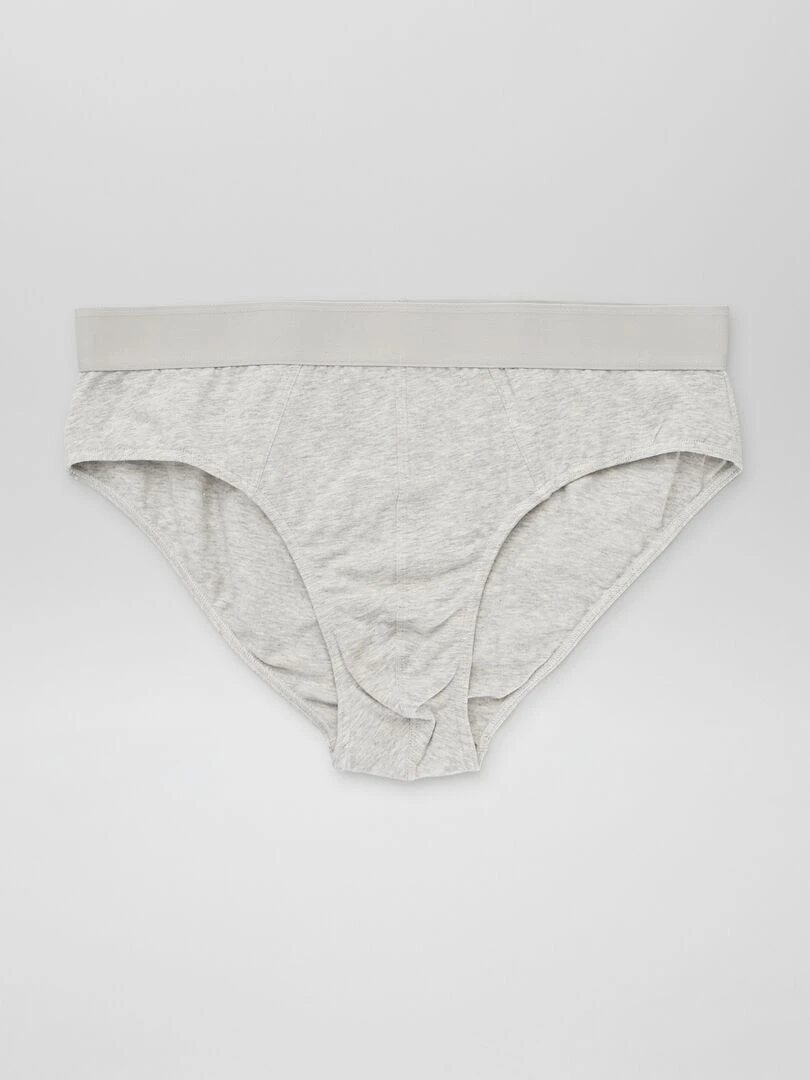 Lot de 3 slips unis   Rouge/gris/marine