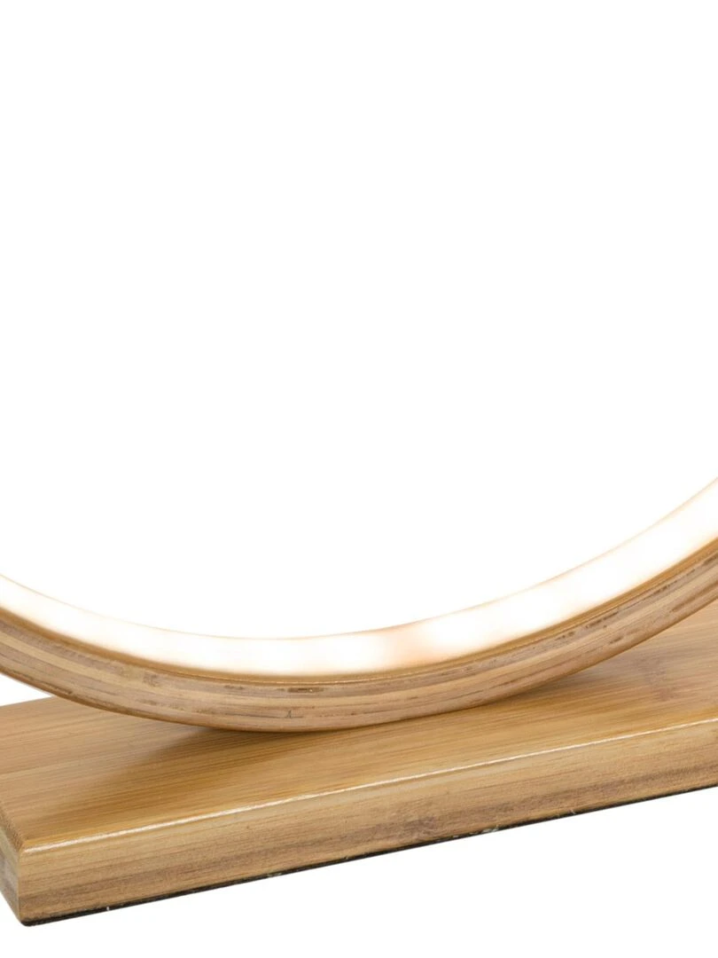 Lampe circulaire à poser Beige