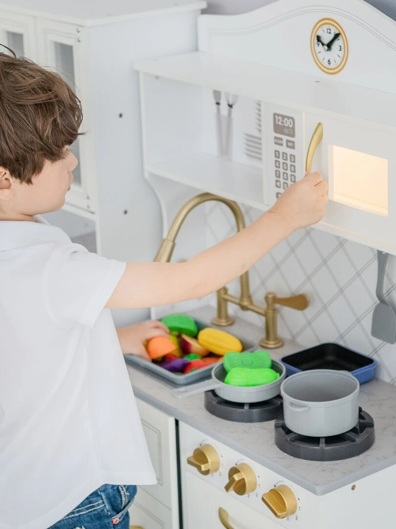 Cuisine enfant Marseille Teamson Kids jeu fille garçon rétro blanc TD 13119D   N/A