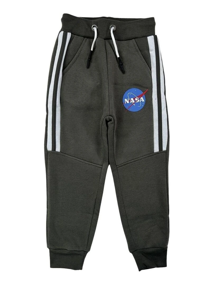 Nasa Pantalon De Jogging garçon imprimé logo Kaki