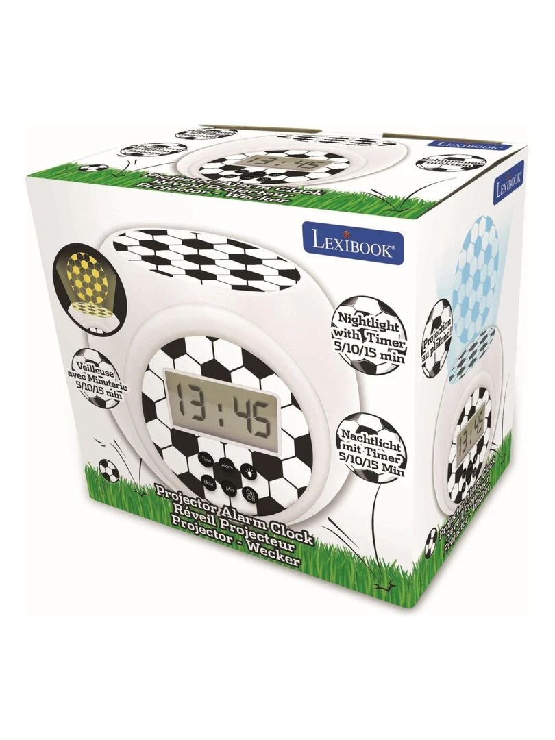 Réveil Projecteur Edition Football Fonction Minuteur   N/A