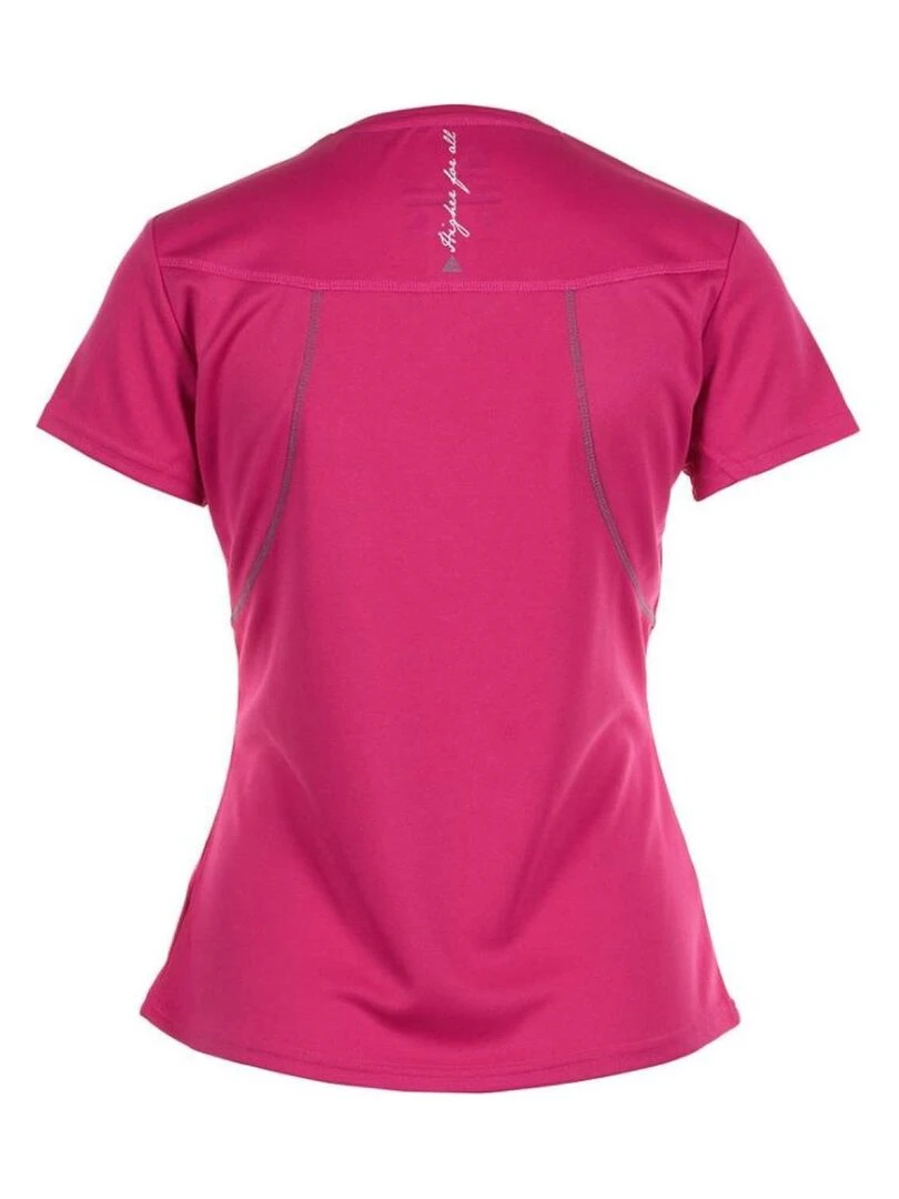 T shirt manches courtes femme ACRIM PEAK MOUNTAIN Rose