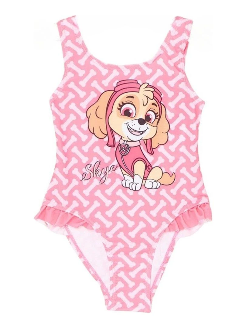 Maillot de bain 'Disney'   1 pièce   Rose