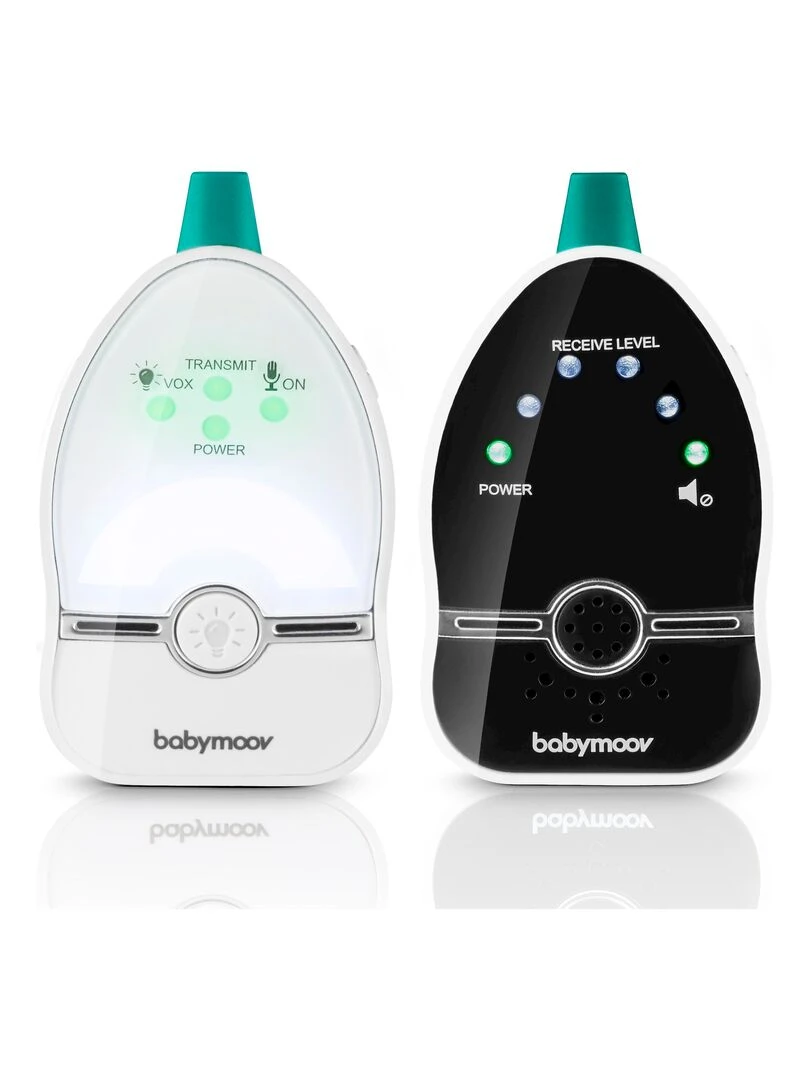 Babyphone Audio 500m easy Care Babymoov Blanc