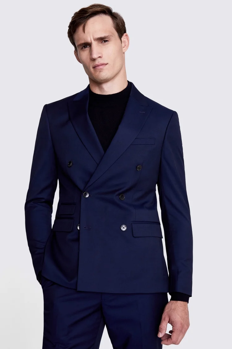 Regular Fit Charcoal Stretch Jacket   Buy Online at Moss