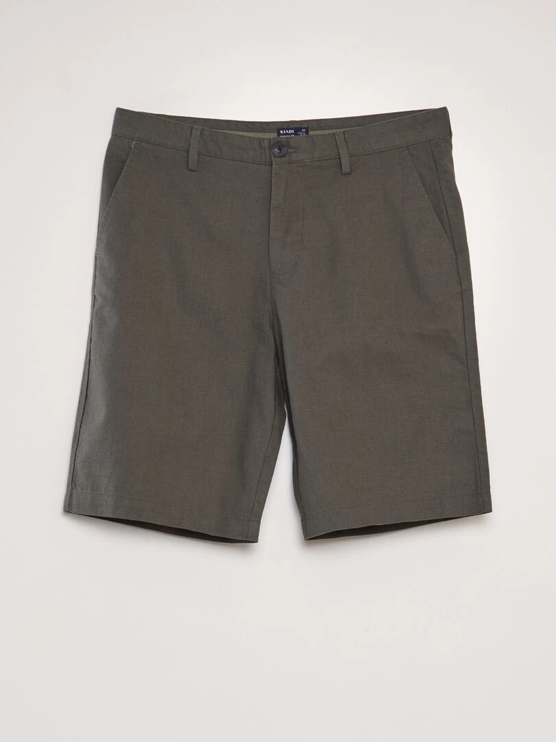 Surchemise droite en velours   Marron