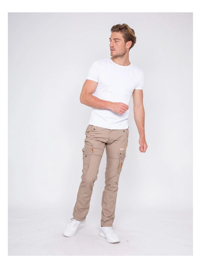 Pantalon battle CAMANO   Marron