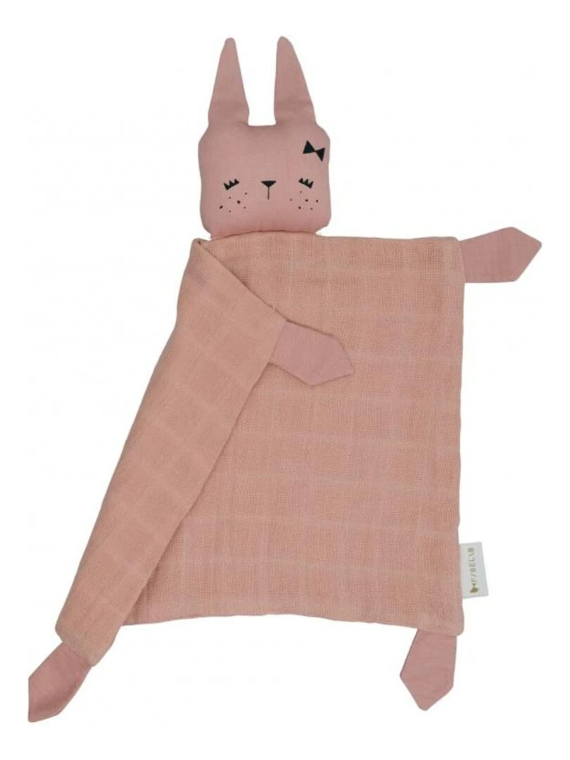 Animal Cuddle Bunny Old Rose Rose