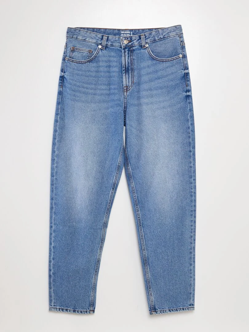 Jean relaxed fit Bleu