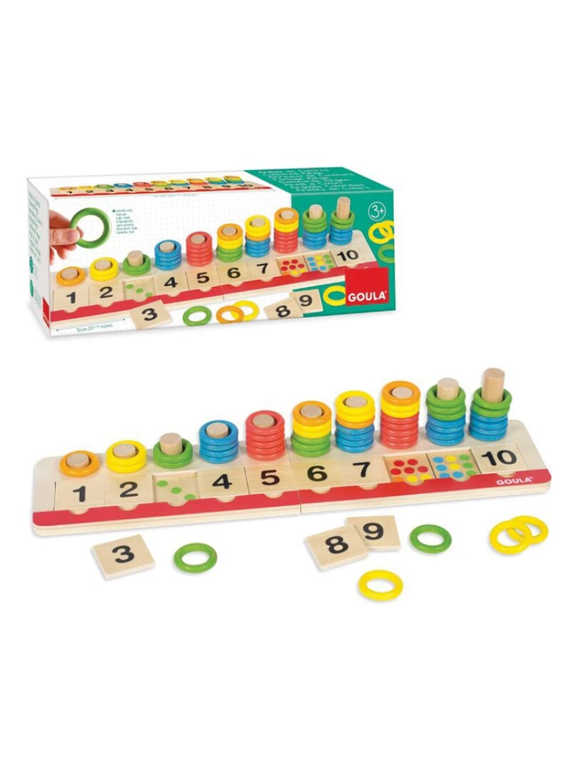 Jeu Apprendre À Compter Anneaux Colorés N/A