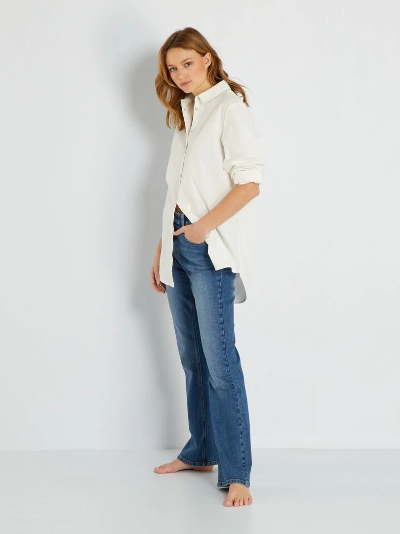 Jean flare/bootcut L32 stone