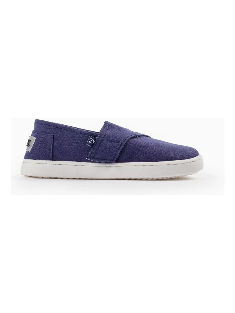 Espadrilles en tissu pour garçon PICASSO Bleu foncé