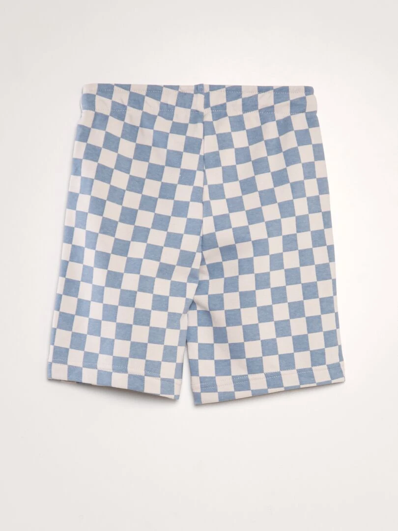 Lot de 2 shorts en molleton fin   Bleu