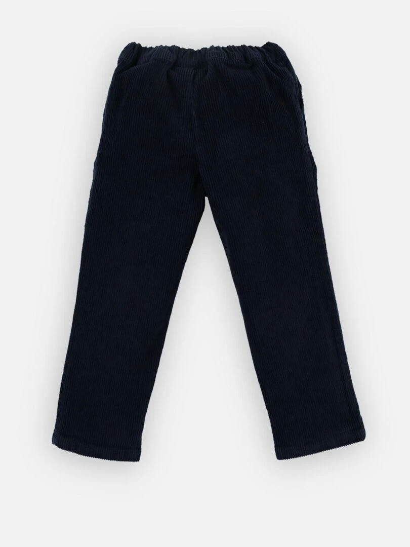 Pantalon en velours côtelé Noukie's Bleu