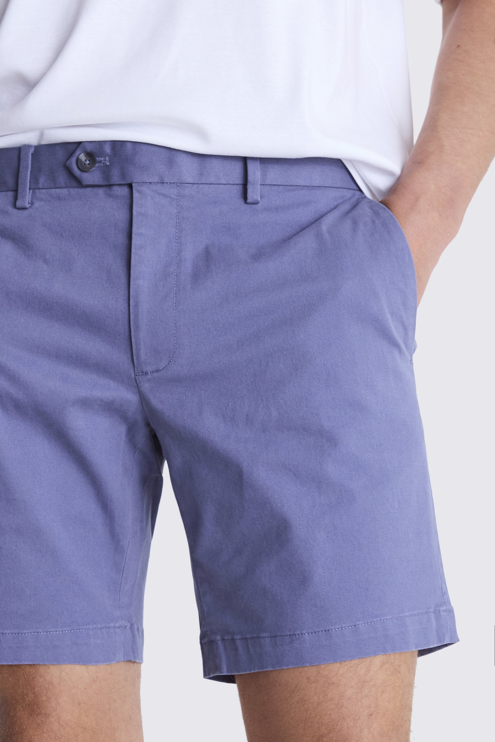 Slim Fit Grey Chino Short   Buy Online at Moss