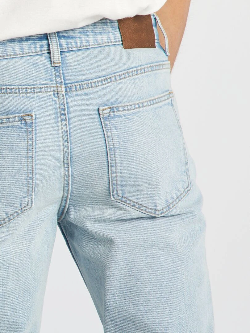 Jean slim fit à 5 poches   Bleu