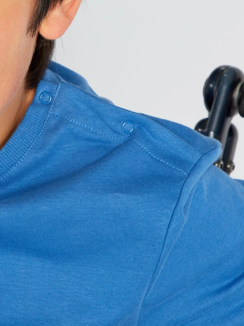 T shirt manches longues 'Marvel'   So Easy   Bleu