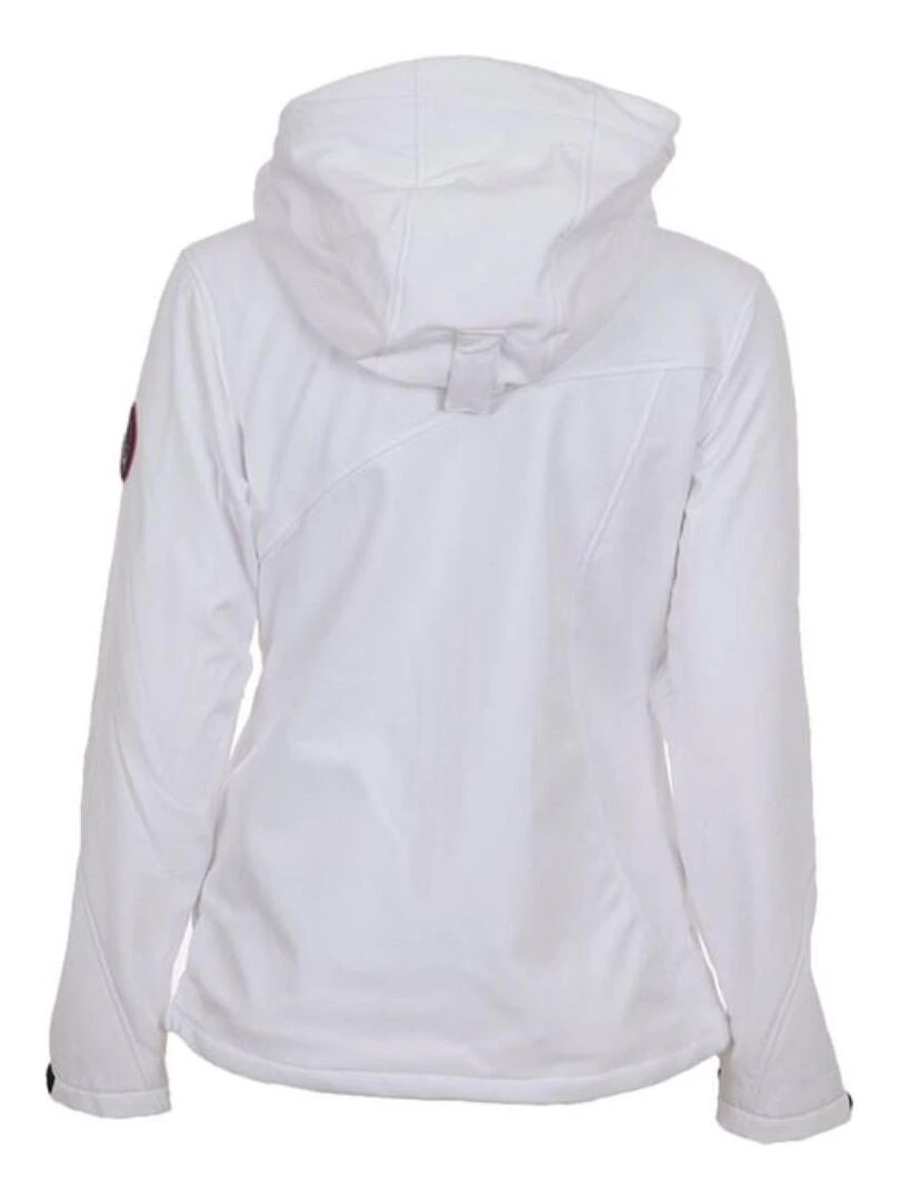 Blouson softshell femme AVENE PEAK MOUNTAIN Blanc