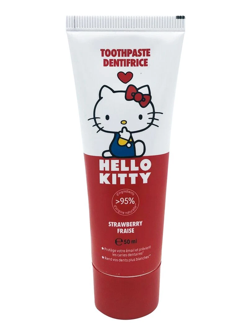 Hello Kitty Dentifrice pour Enfant Goût Fraise 50ml N/A
