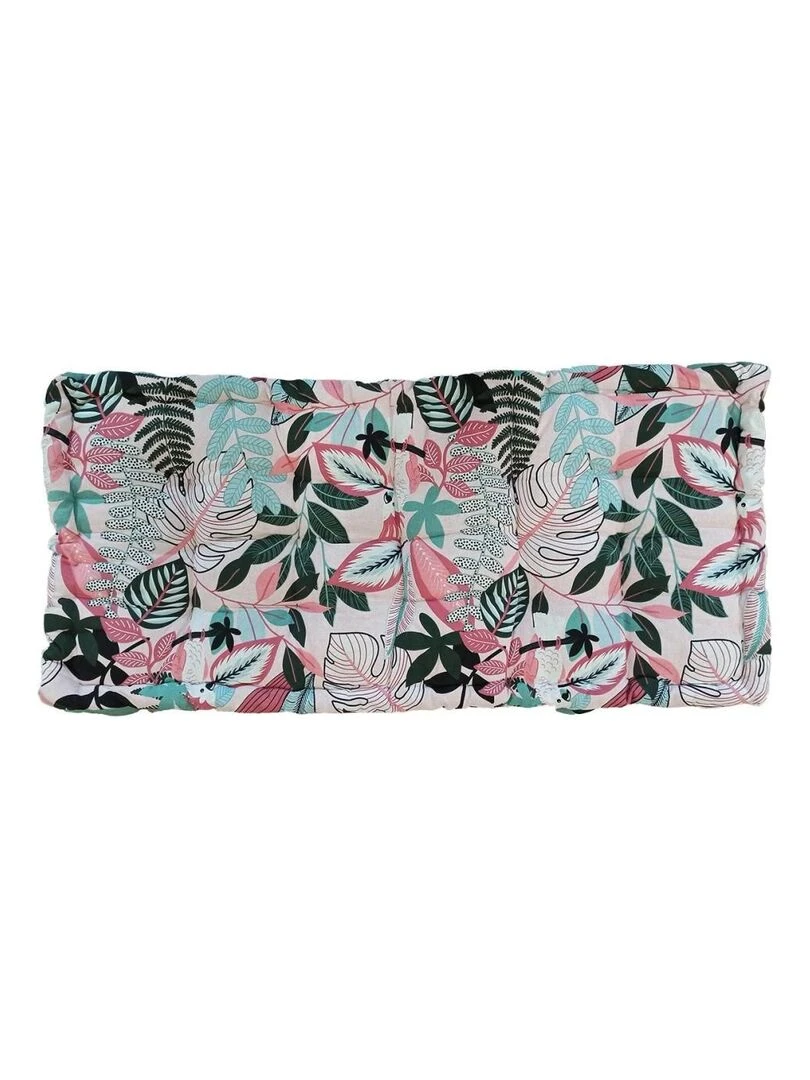 Coussin palette 60x120 cm graphique rose coton Rose