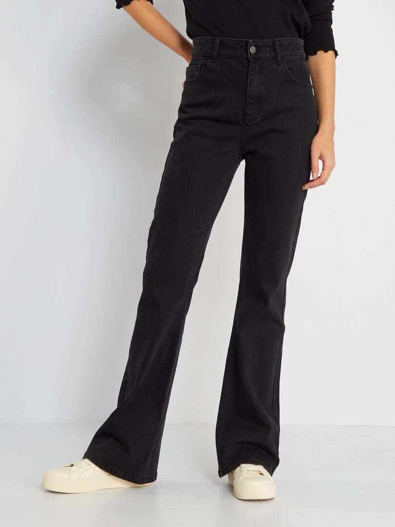 Jean flare/bootcut L34 Noir