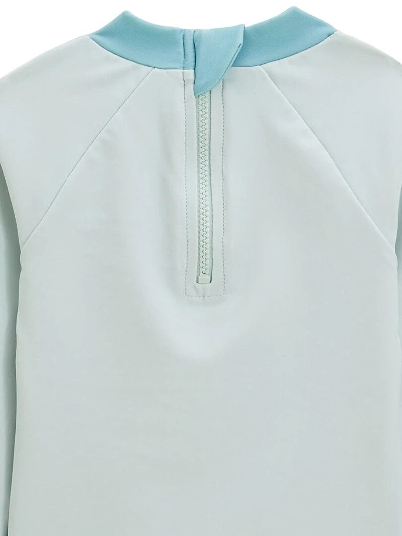 Maillot de bain bébé 2 pièces t shirt de protection UV & boxer Elliot   Bleu