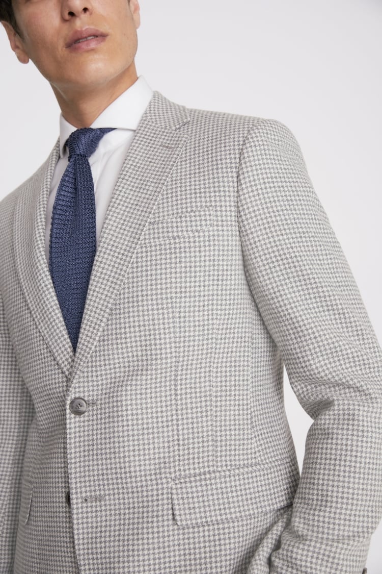 Ted Baker Tailored Fit Navy Check Jacket    Buy Online at Moss
