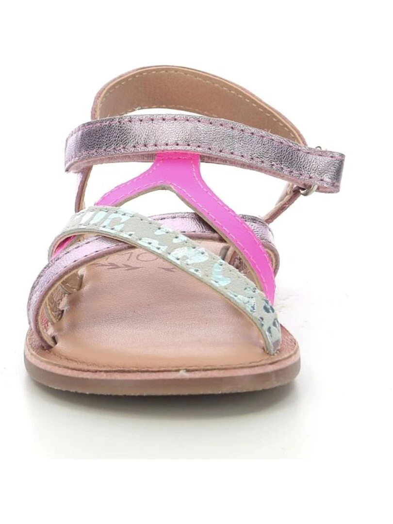 Sandales Cuir Canissa   Violet