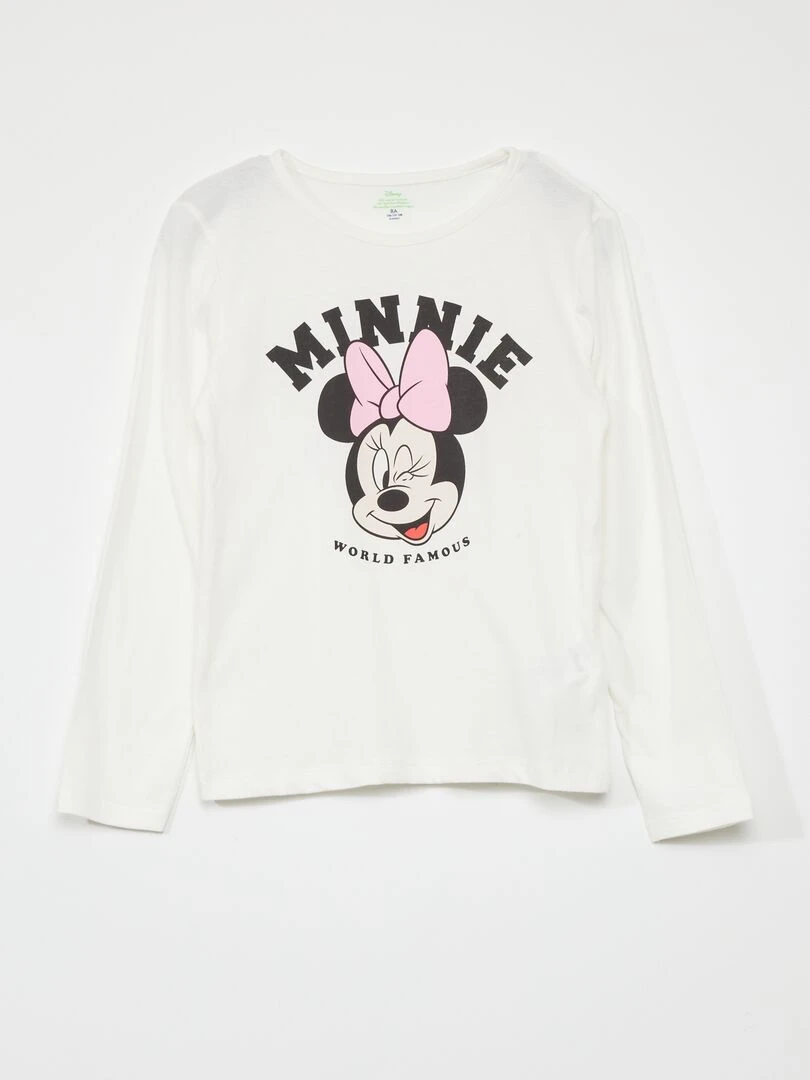 Ensemble pyjama 'Disney'   2 pièces   Blanc/noir