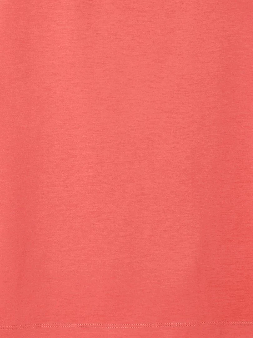 Débardeur biais satin en coton pima   Damart   Rose