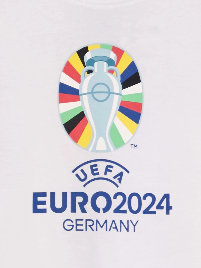 T shirt Euro 2024   Blanc