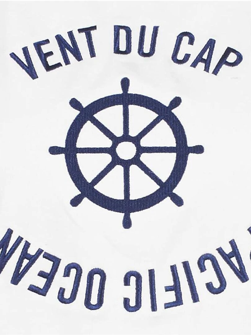 T shirt manches courtes femme ACHERYL   Blanc