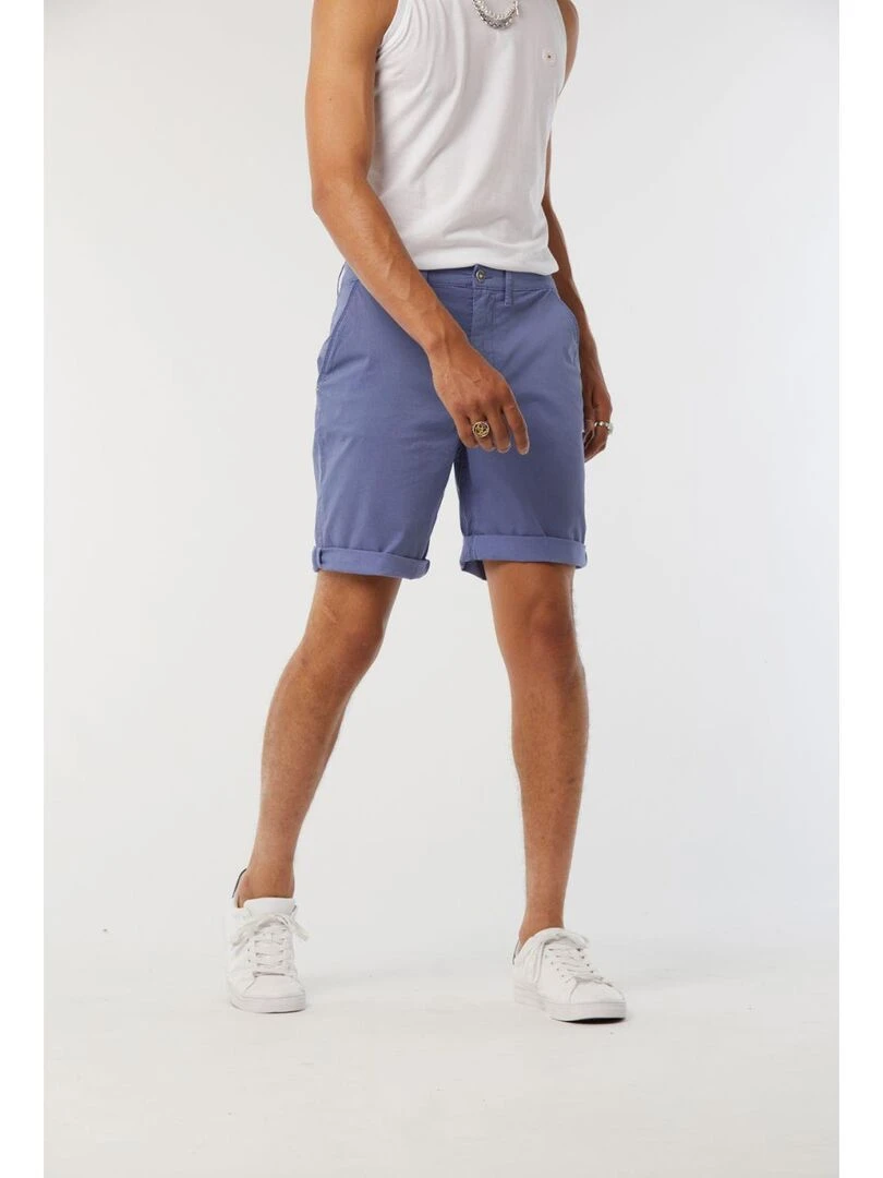 Lee Cooper   Short coton regular NASHO   Bleu