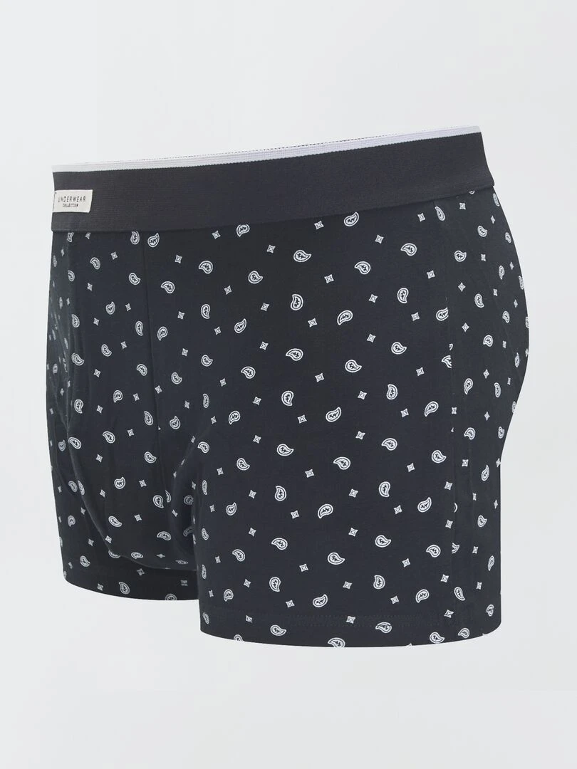Lot de 3 boxers   Noir