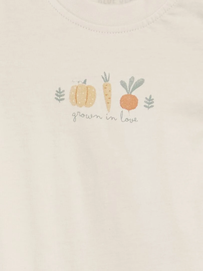 Ensemble body  gilet et legging   3 pièces   Beige