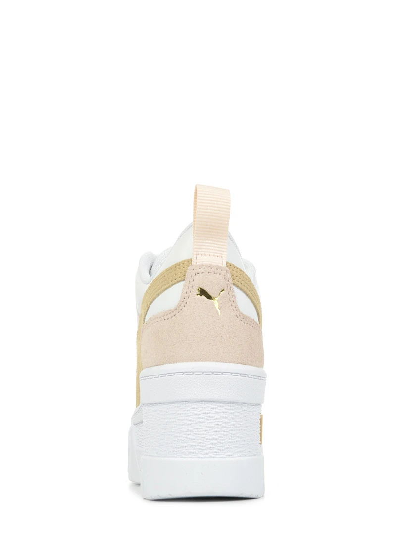 Baskets Mayze Wedge Pastel   Blanc