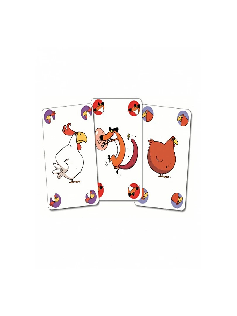 'djeco' Jeu De Cartes Et De Stratégie Piou Piou N/A